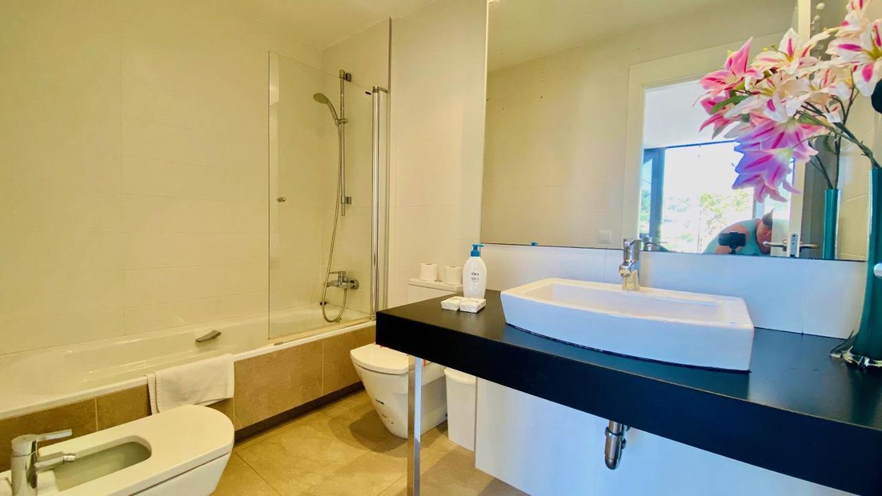 Mirador Blue - Penthouse Apartments With Roof Terrace Cala de Sant Vicenc Kültér fotó